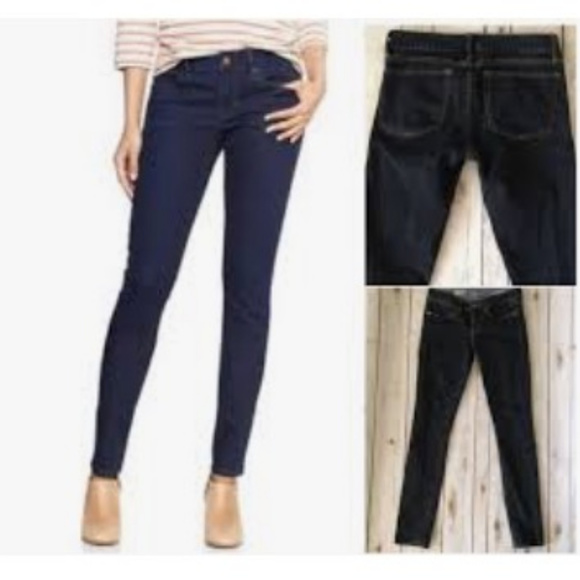 OLD NAVY + GAP SUPER SKINNY 10TALL JEANS (2) - Picture 4 of 7